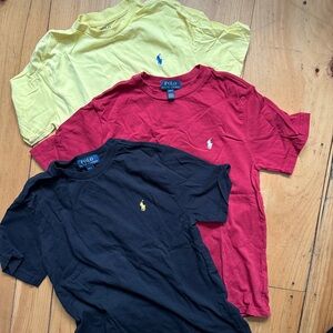 Polo Ralph Lauren T-Shirt Set - Yellow, Red, Black